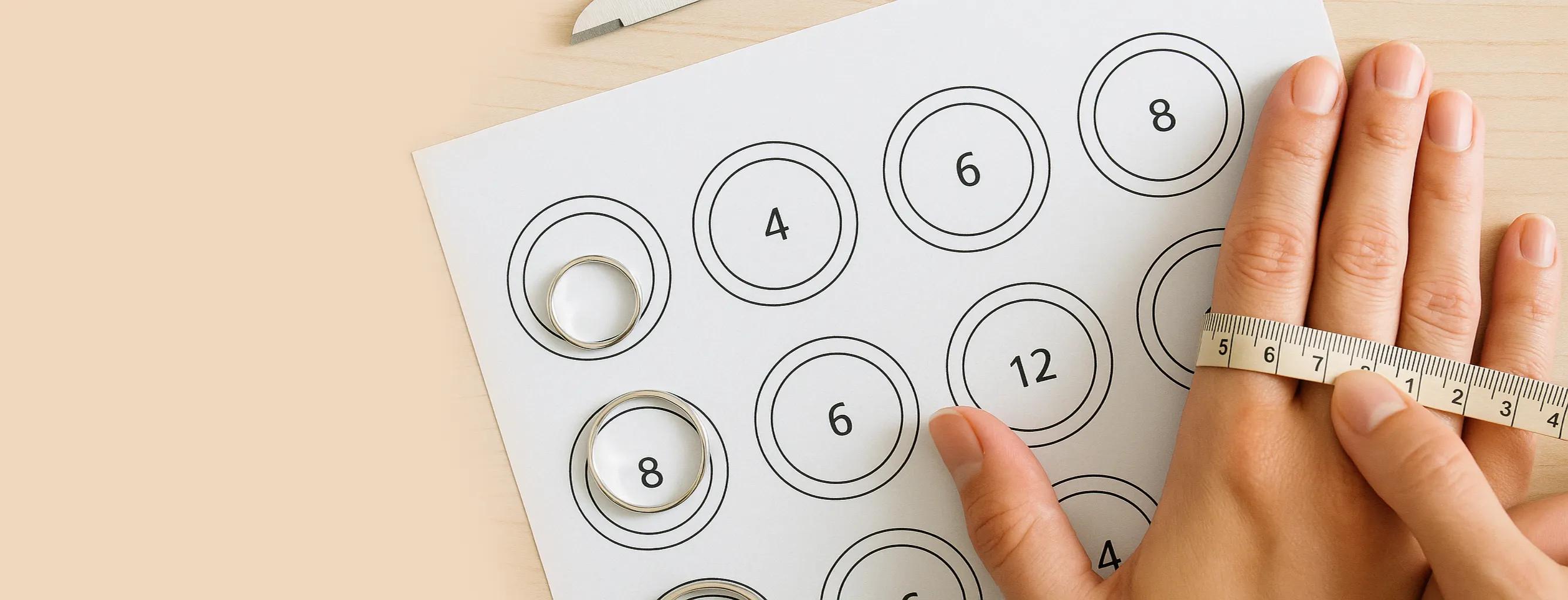 Ring Size Guide Banner